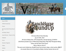 Tablet Screenshot of nvrha.org
